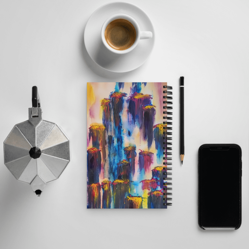 Aloneness/Togetherness Spiral Notebook