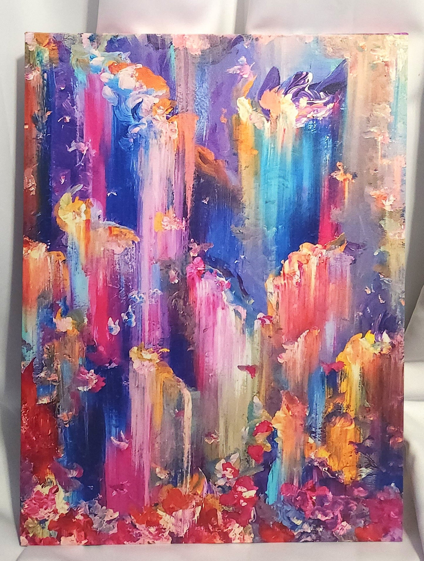 Paradise Falls Canvas Print - 18" x 24"