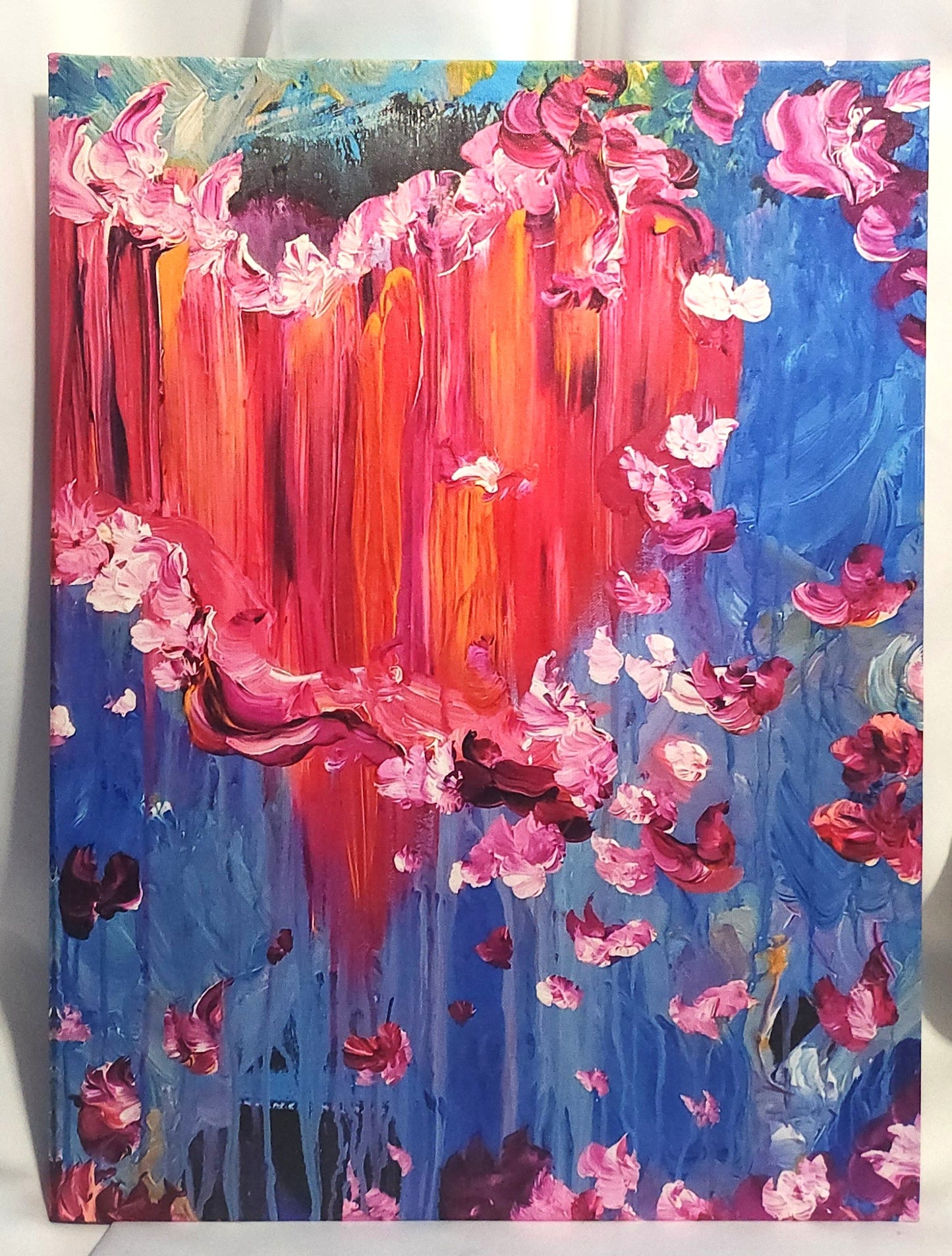 Sharing What is in My Heart Canvas Print - 18" x 24"