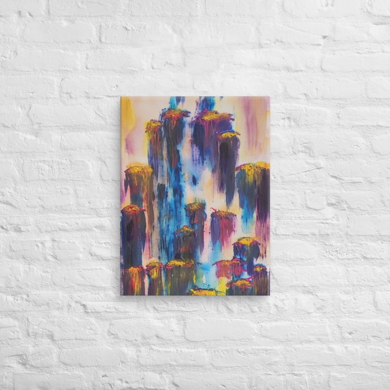 Aloneness/Togetherness Canvas Print - 18" x 24"