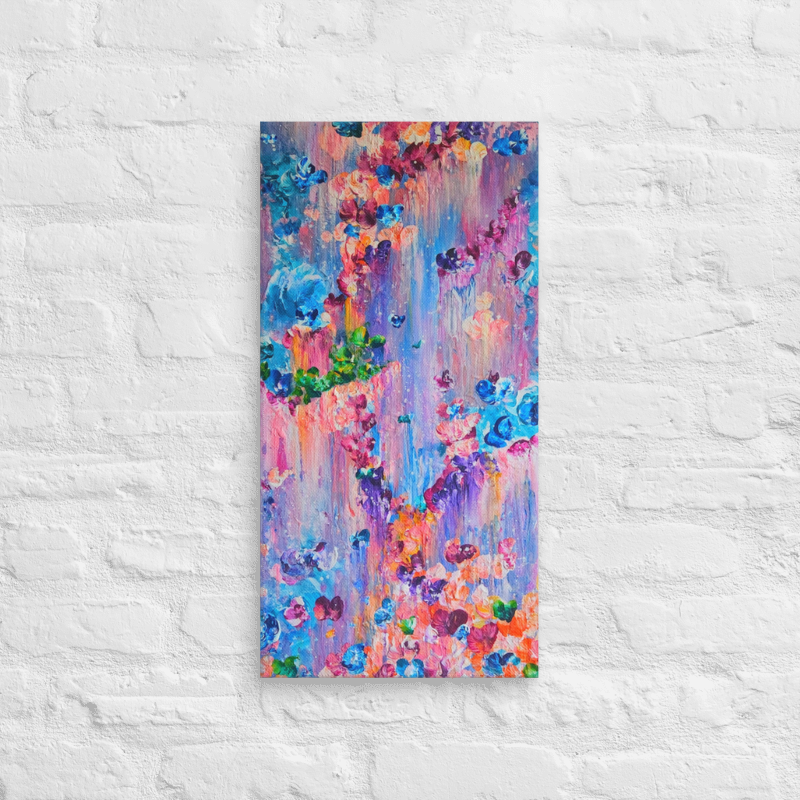 I Dream of Paradise Canvas Print - 12" x 24"