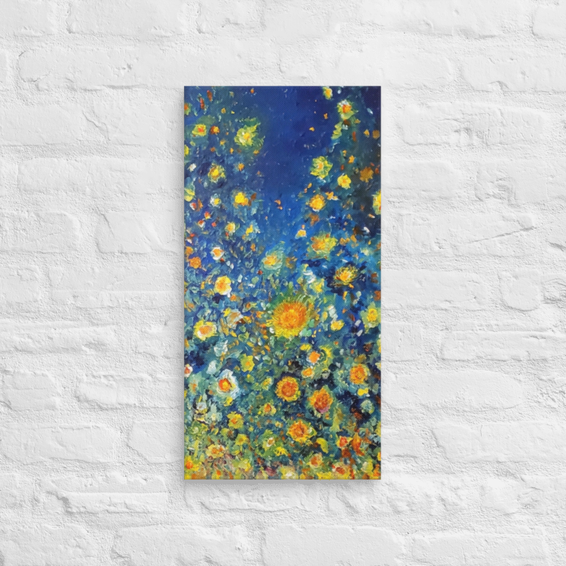 Hope, Longing, Victory Canvas Print - 12" x 24"