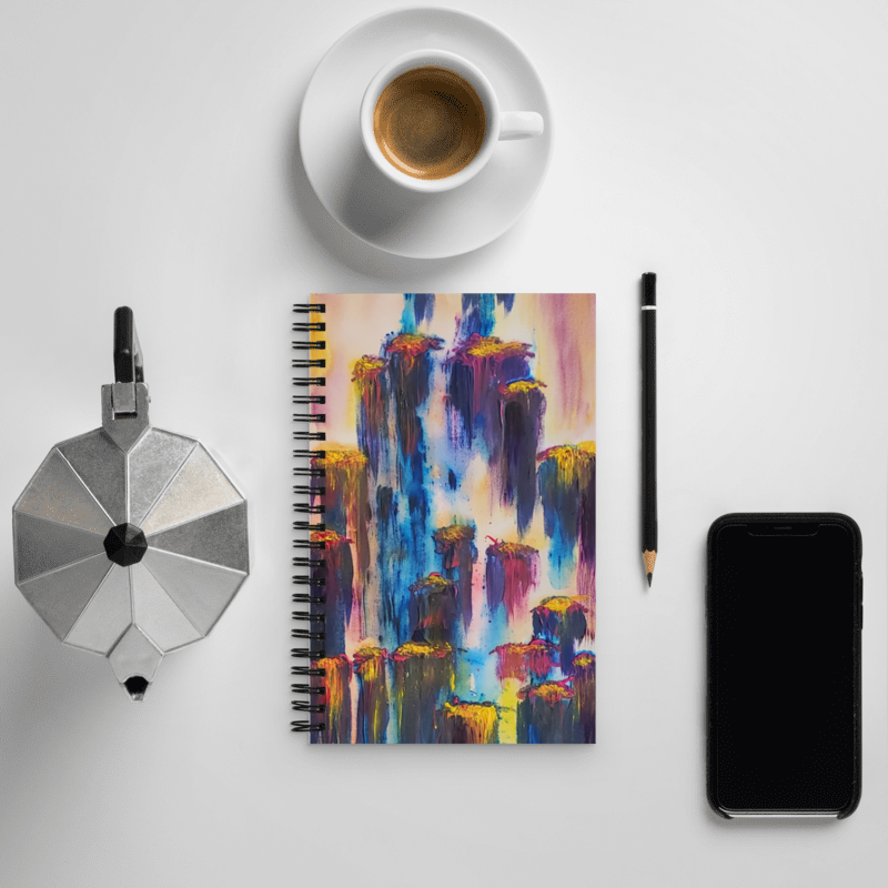 Aloneness/Togetherness Spiral Notebook