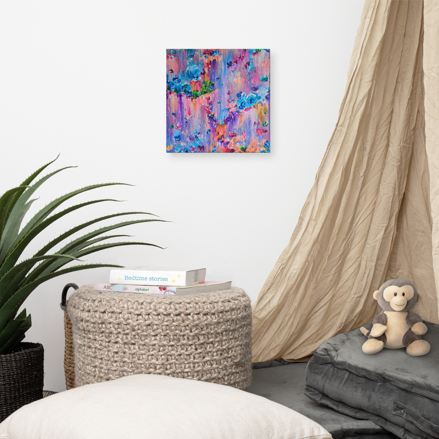 I Dream of Paradise Canvas Print - 12" x 12"