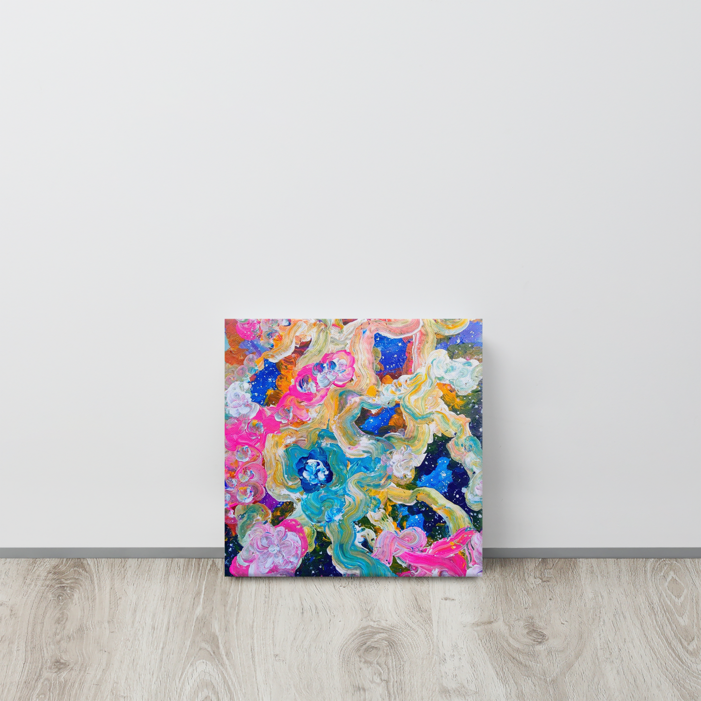 It Took Stars to Make Orchids Canvas Print - 12" x 12"