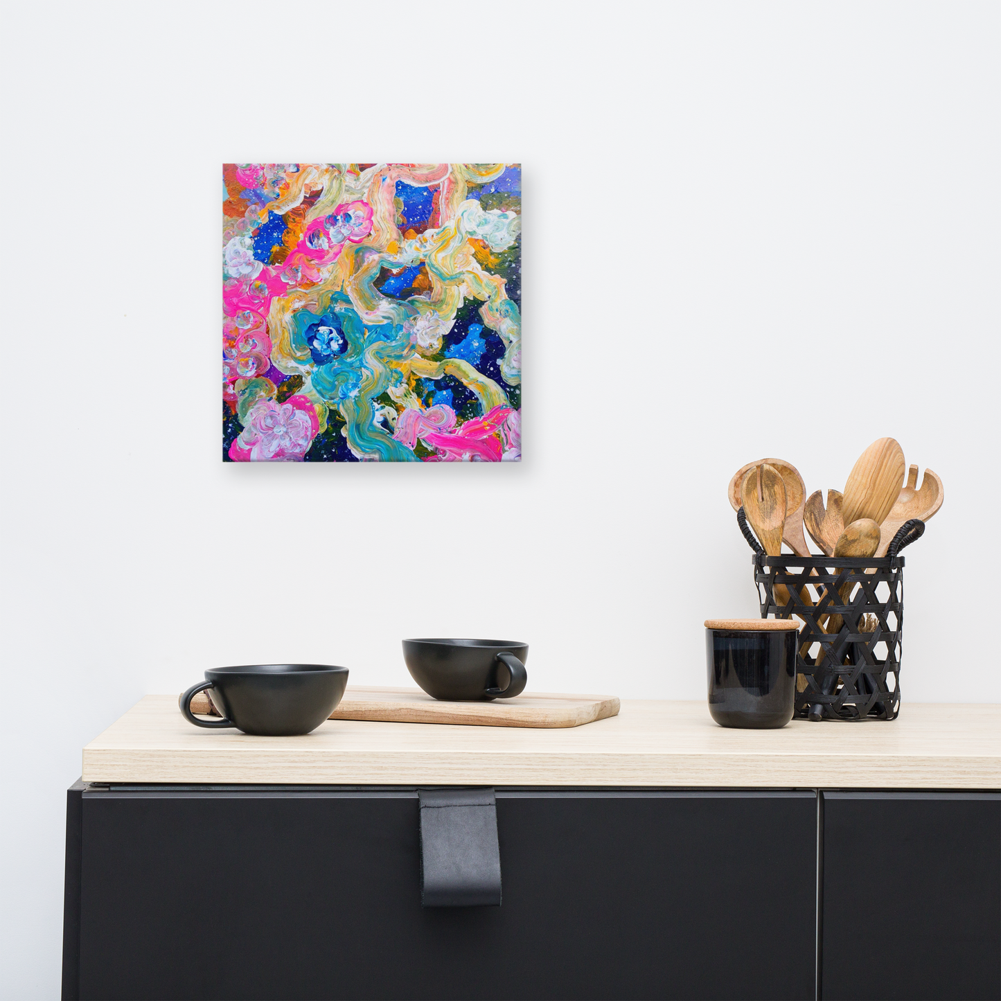 It Took Stars to Make Orchids Canvas Print - 12" x 12"