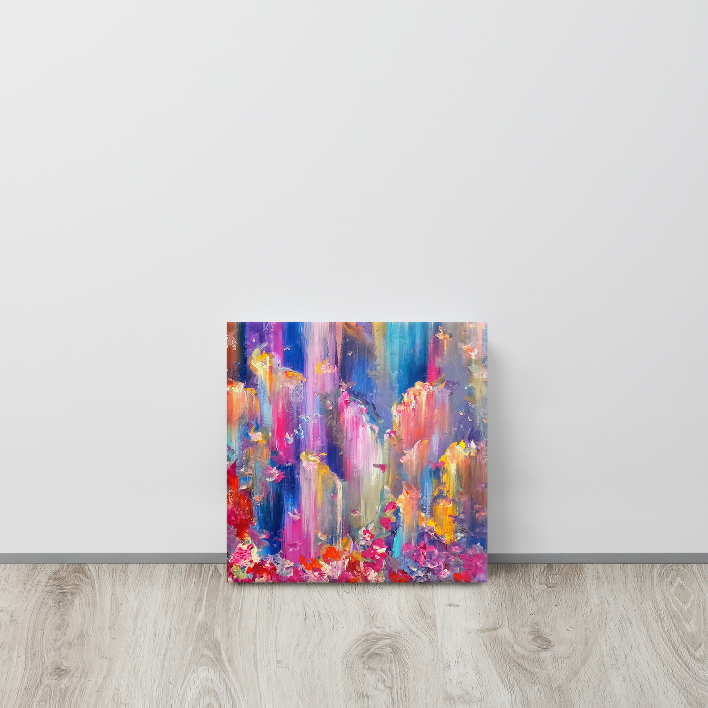 Paradise Falls Canvas Print - 12" x 12"