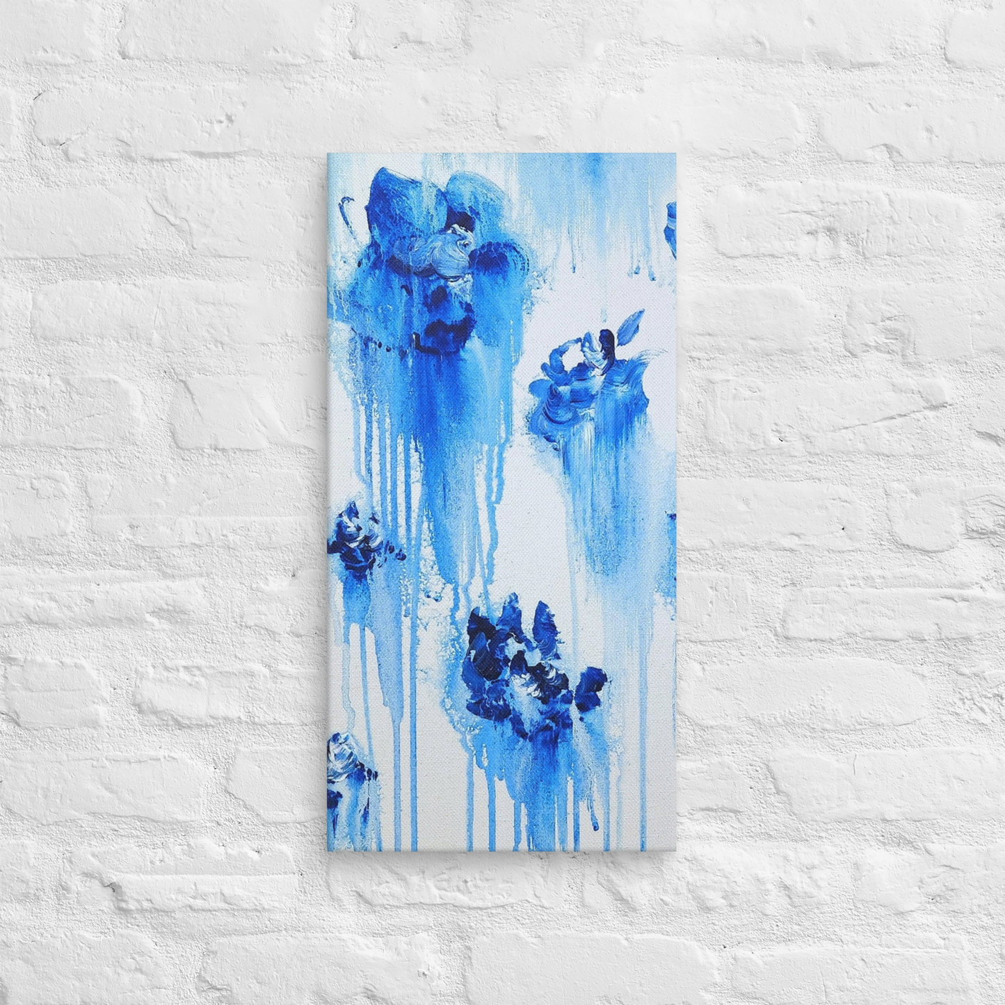 Flowers of Solitude Canvas Print - 12" x 24"