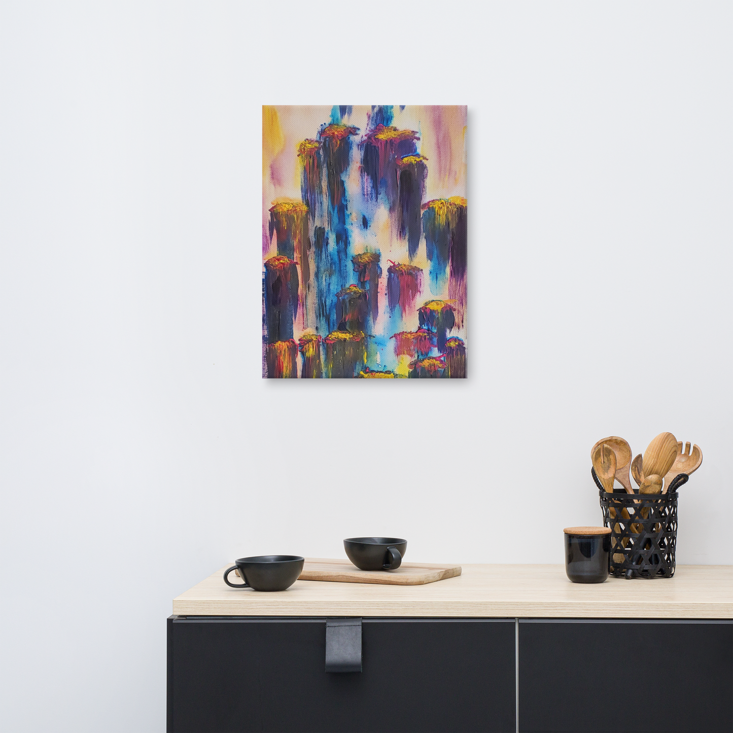 Aloneness/Togetherness Canvas Print - 18" x 24"