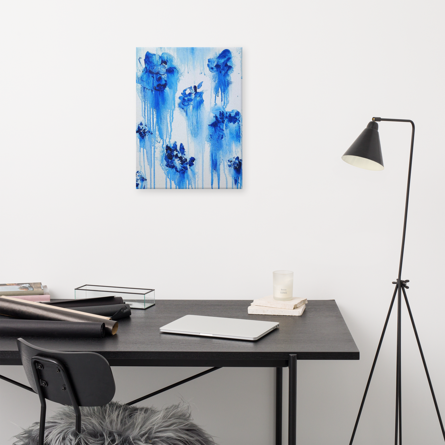 Flowers of Solitude Canvas Print - 18" x 24"
