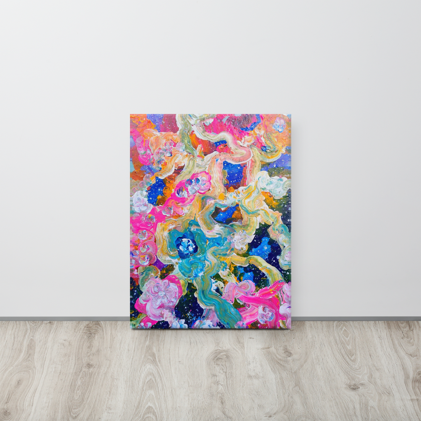 It Took Stars to Make Orchids Canvas Print - 18" x 24"