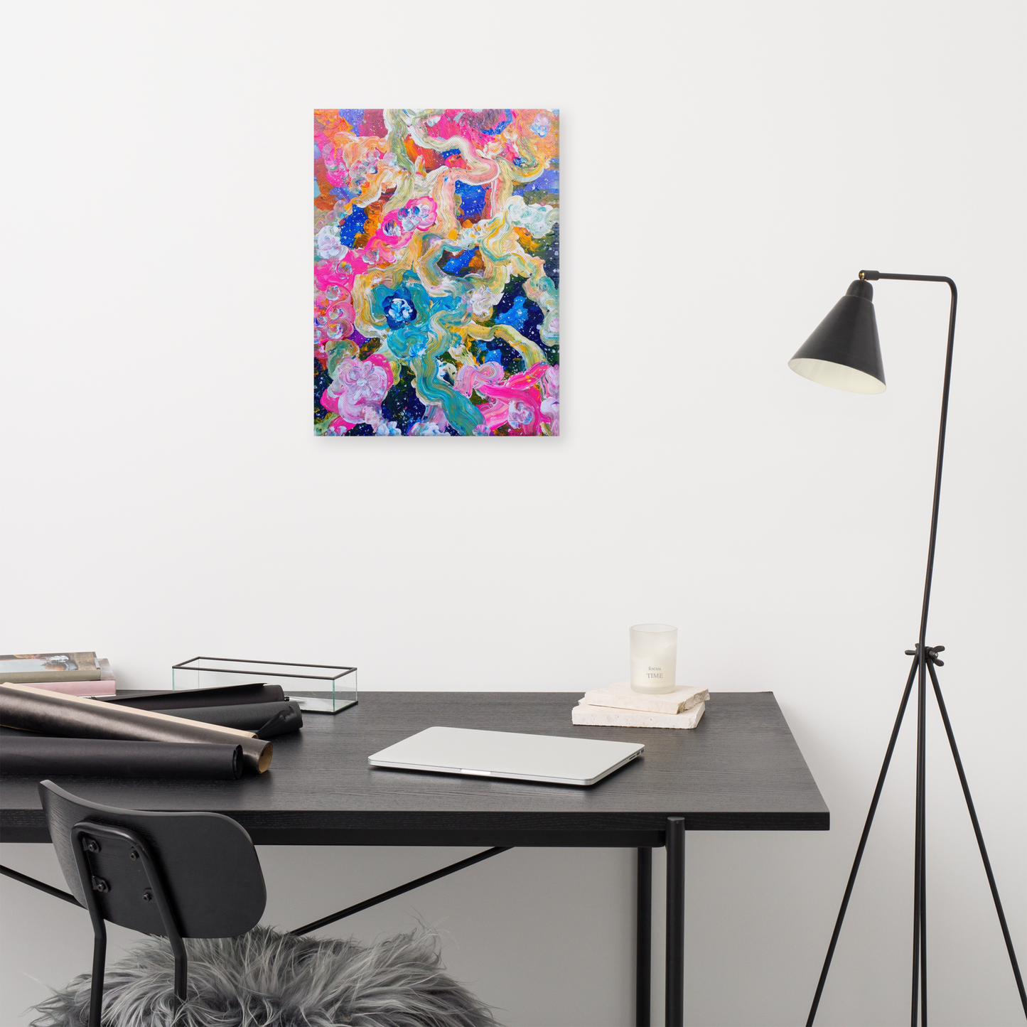 It Took Stars to Make Orchids Canvas Print - 18" x 24"