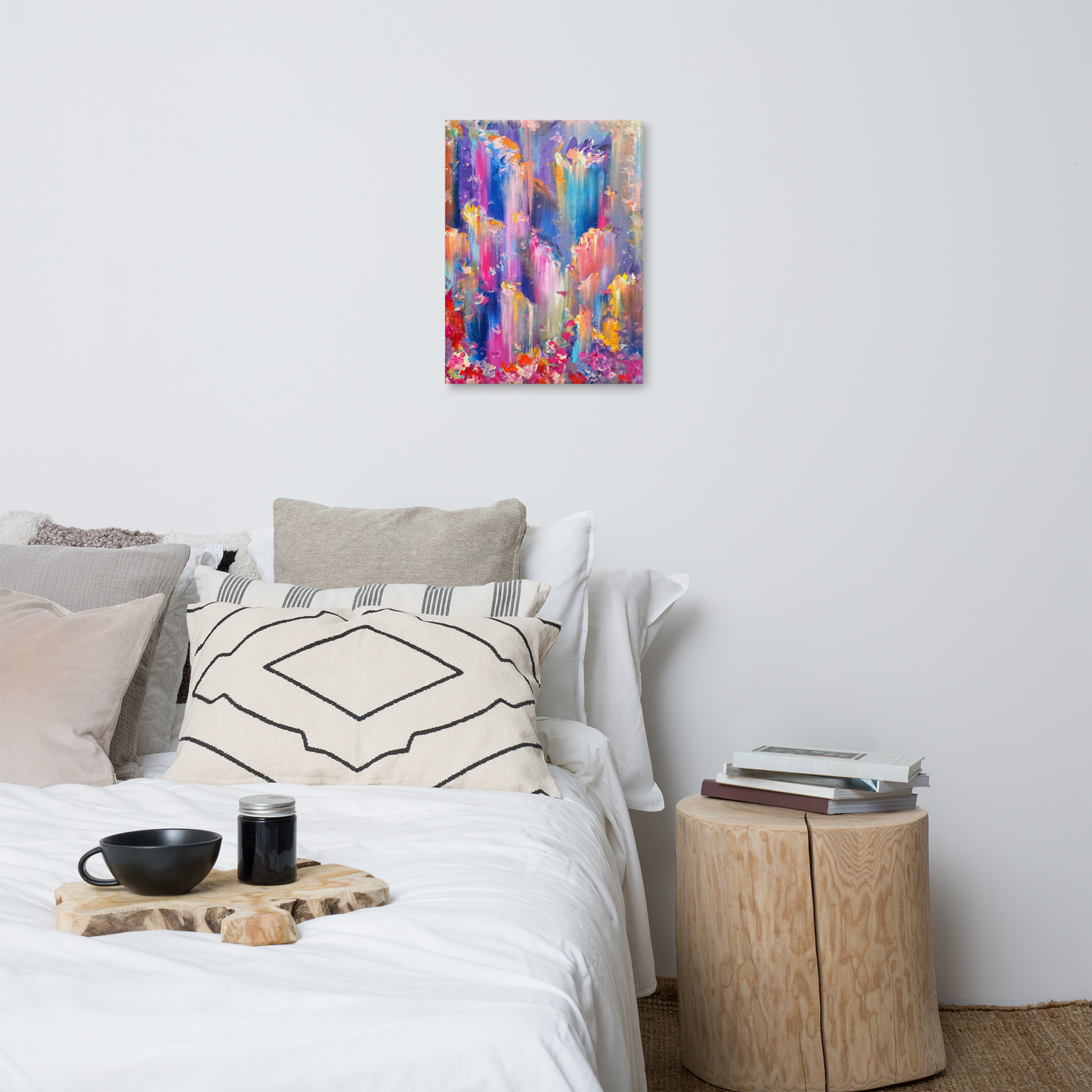 Paradise Falls Canvas Print - 18" x 24"