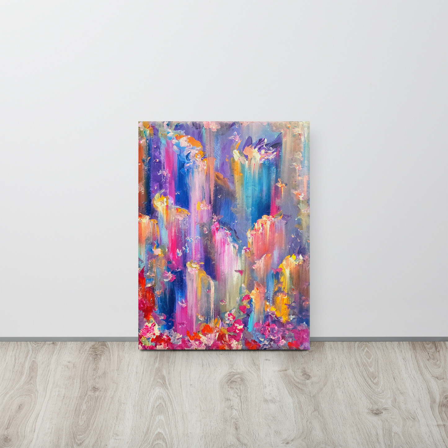 Paradise Falls Canvas Print - 18" x 24"