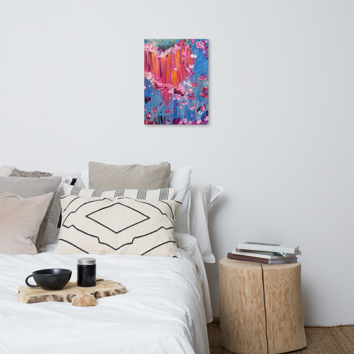 Sharing What is in My Heart Canvas Print - 18" x 24"