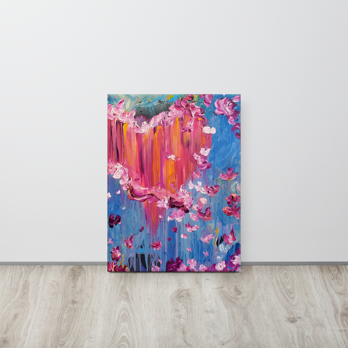 Sharing What is in My Heart Canvas Print - 18" x 24"