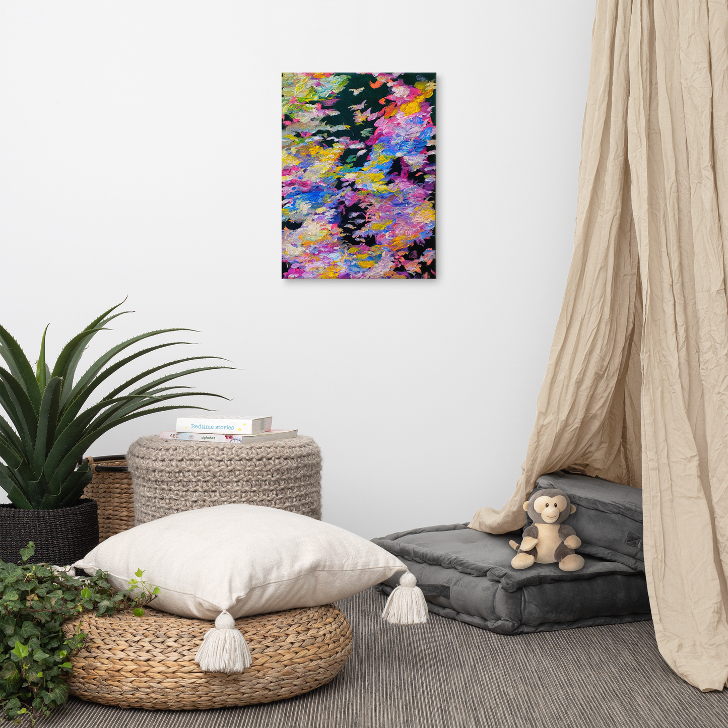 Spread Your Wings / Butterfly Canvas Print - 18" x 24"