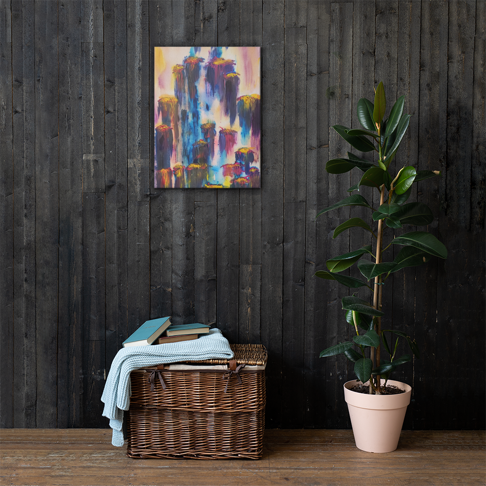Aloneness/Togetherness Canvas Print - 18" x 24"