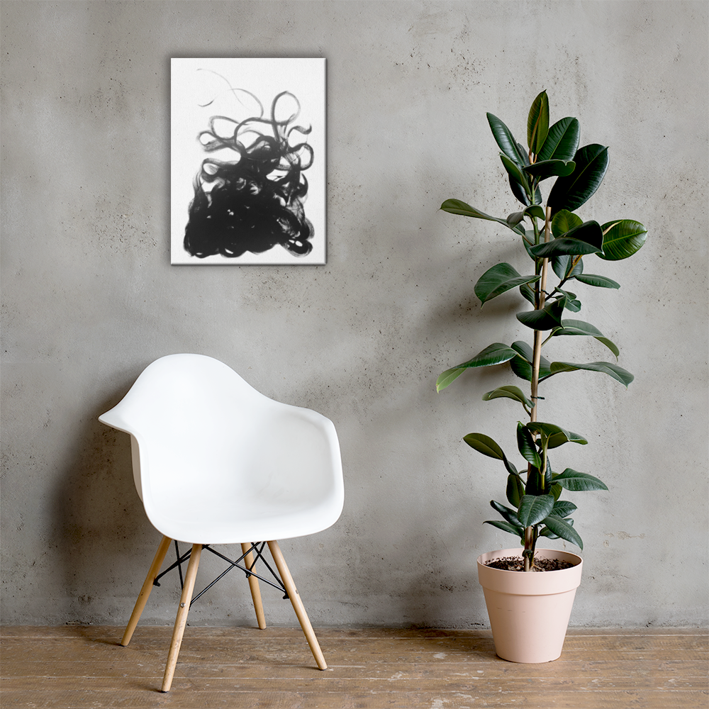 Settling Down Canvas Print - 18" x 24"