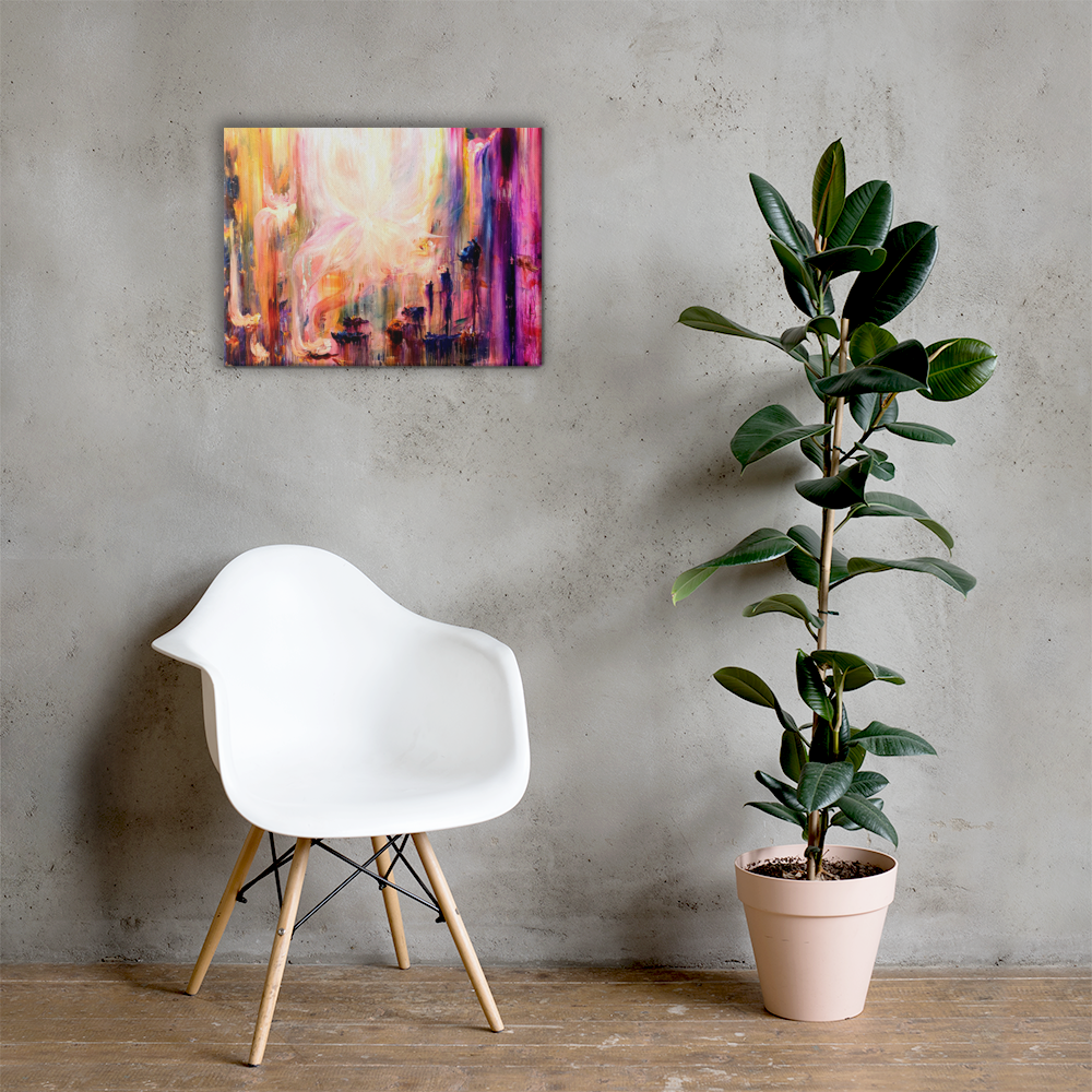 The Birth of a Universe Canvas Print - 18" x 24"