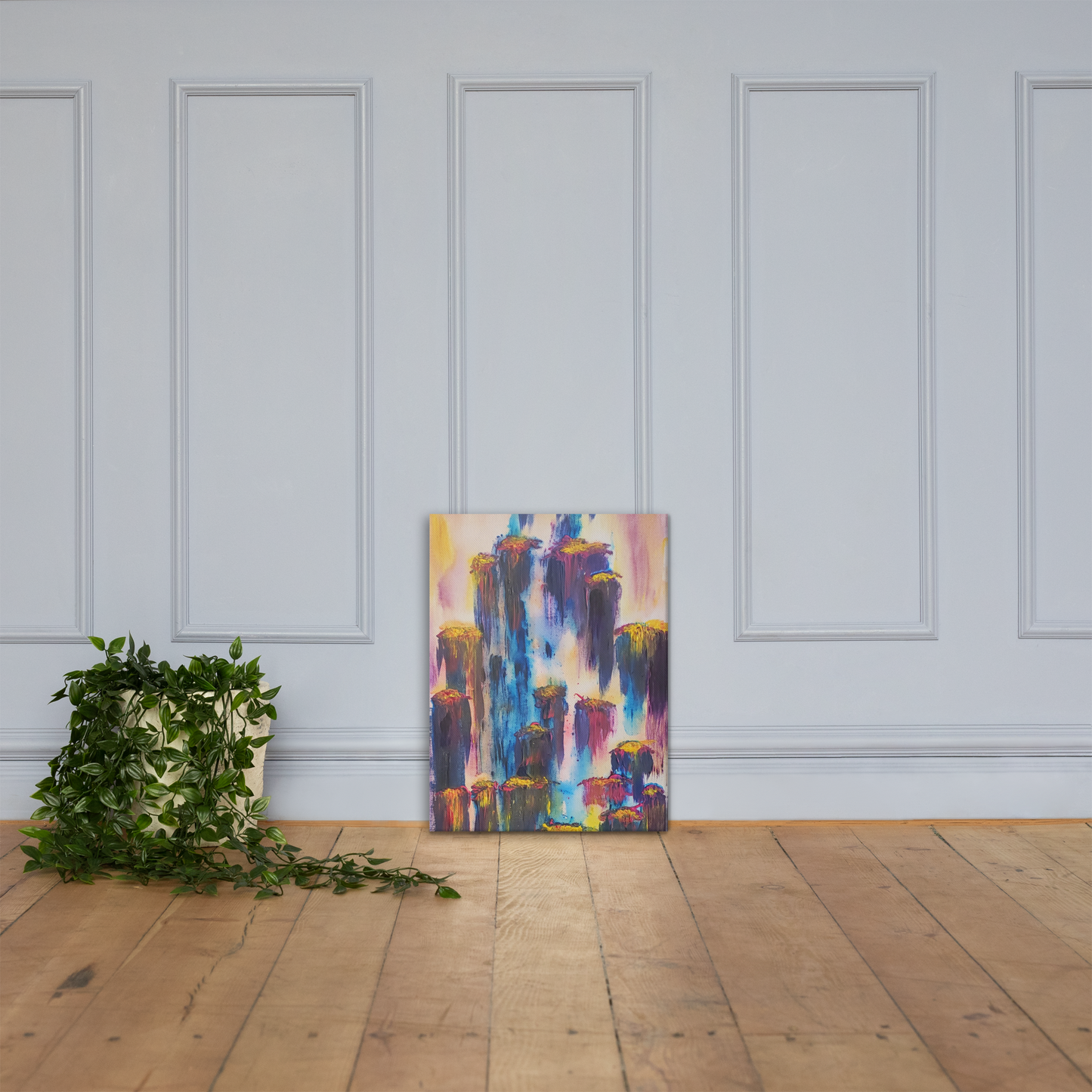 Aloneness/Togetherness Canvas Print - 18" x 24"