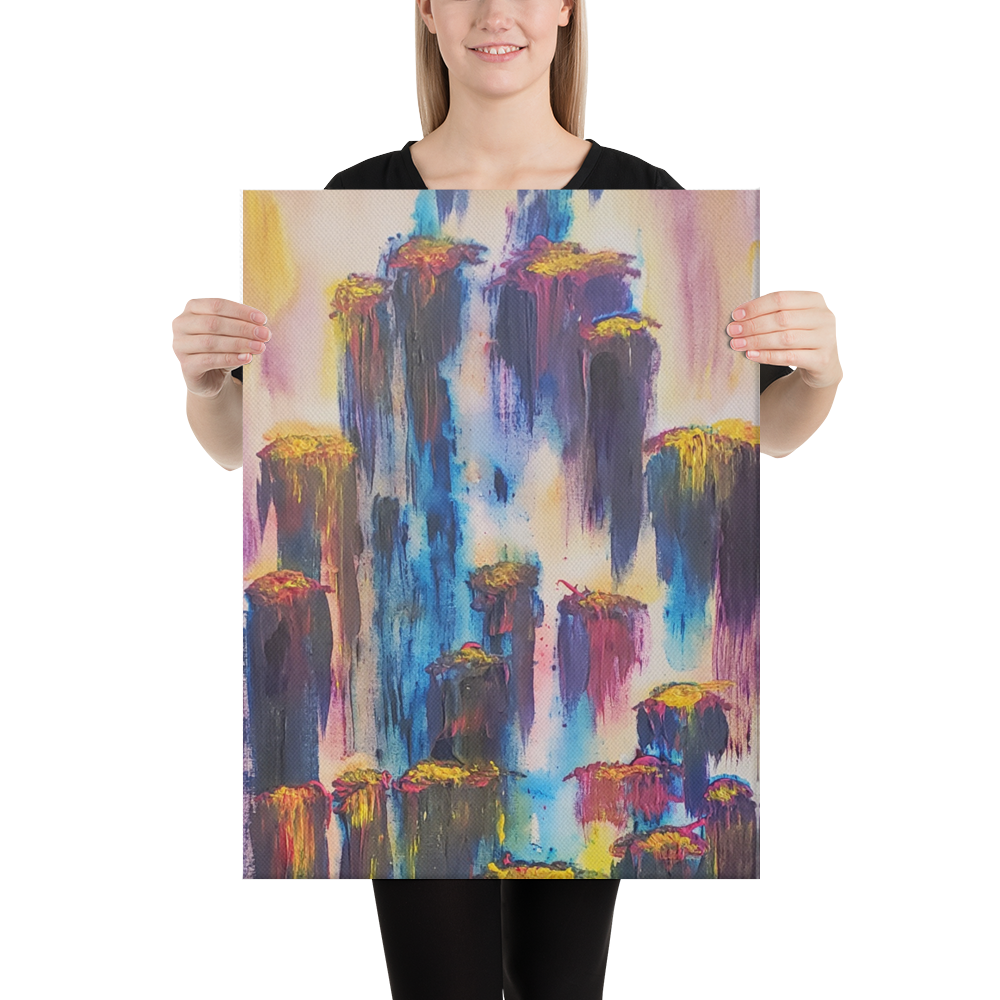 Aloneness/Togetherness Canvas Print - 18" x 24"