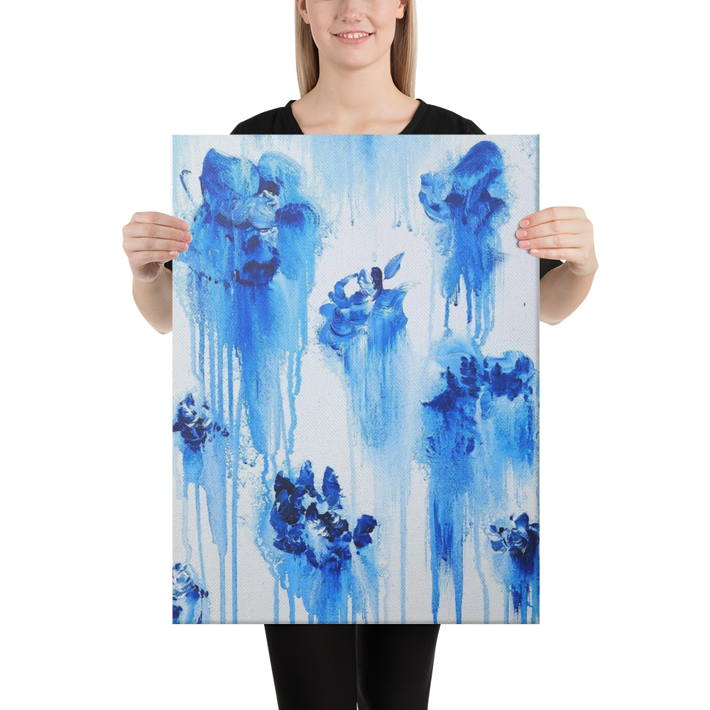 Flowers of Solitude Canvas Print - 18" x 24"