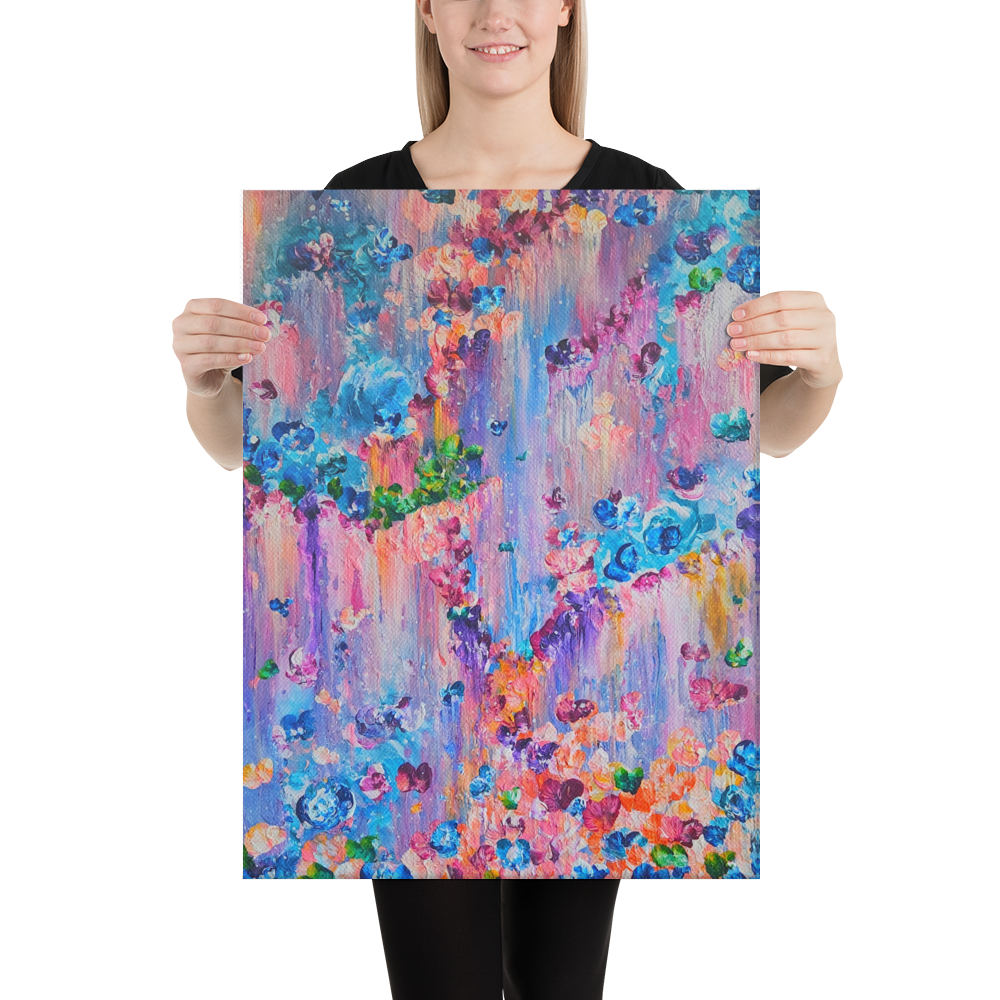 I Dream of Paradise Canvas Print - 18" x 24"