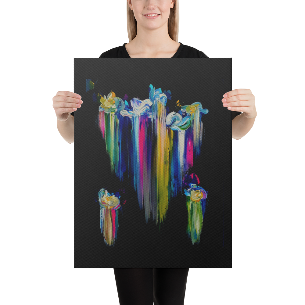 My Heart Still Beats for You Canvas Print - 18" x 24"