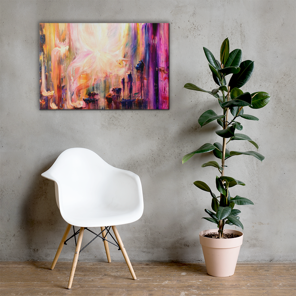 The Birth of a Universe Canvas Print - 24" x 36"