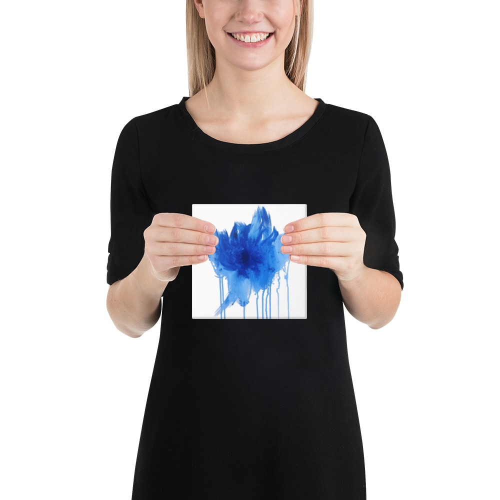 Blooming Anyway Canvas Print - 6" x 6"