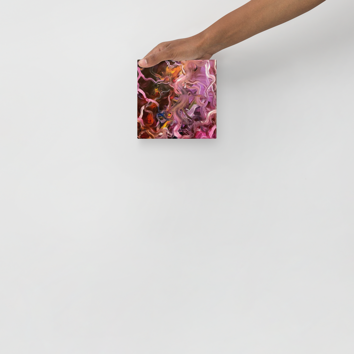 Neural Rivers of Mind Canvas Print - 6" x 6"