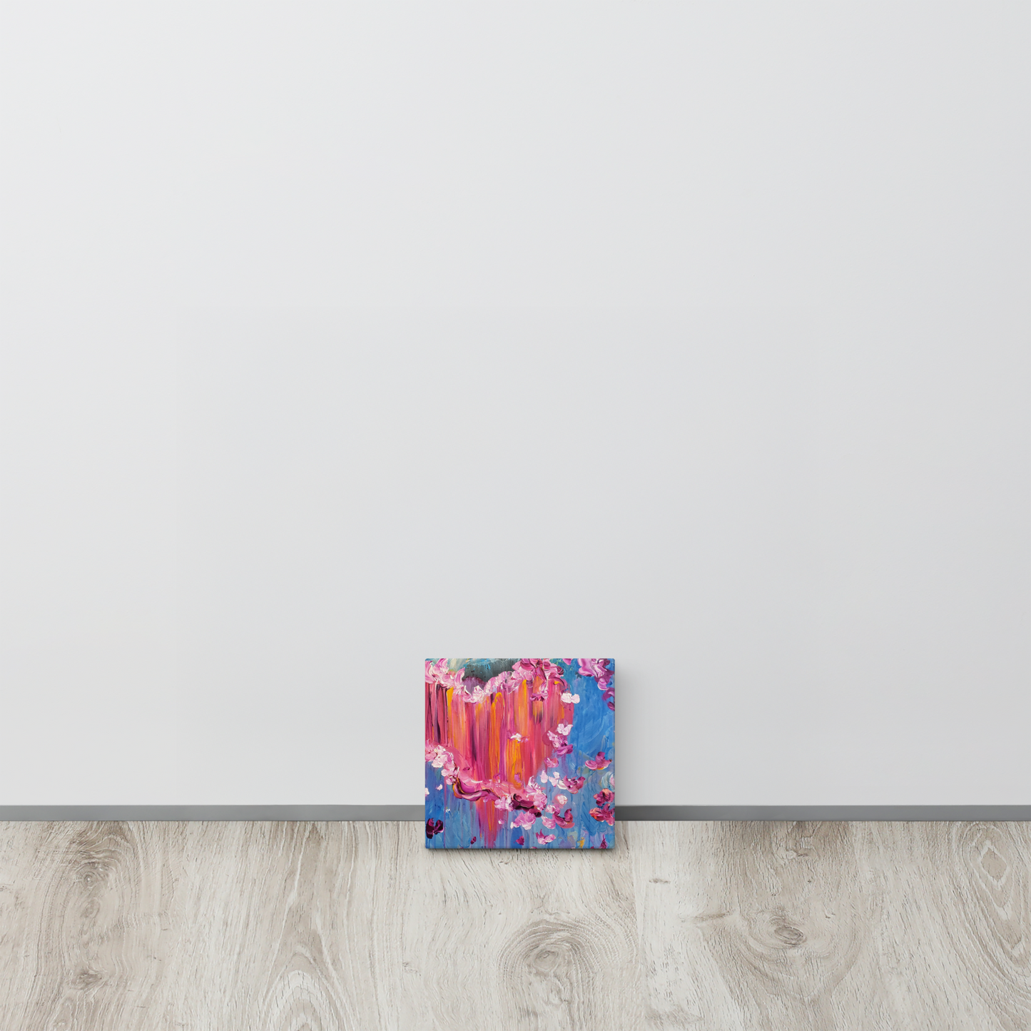 Sharing What is in My Heart Canvas Print - 6" x 6"