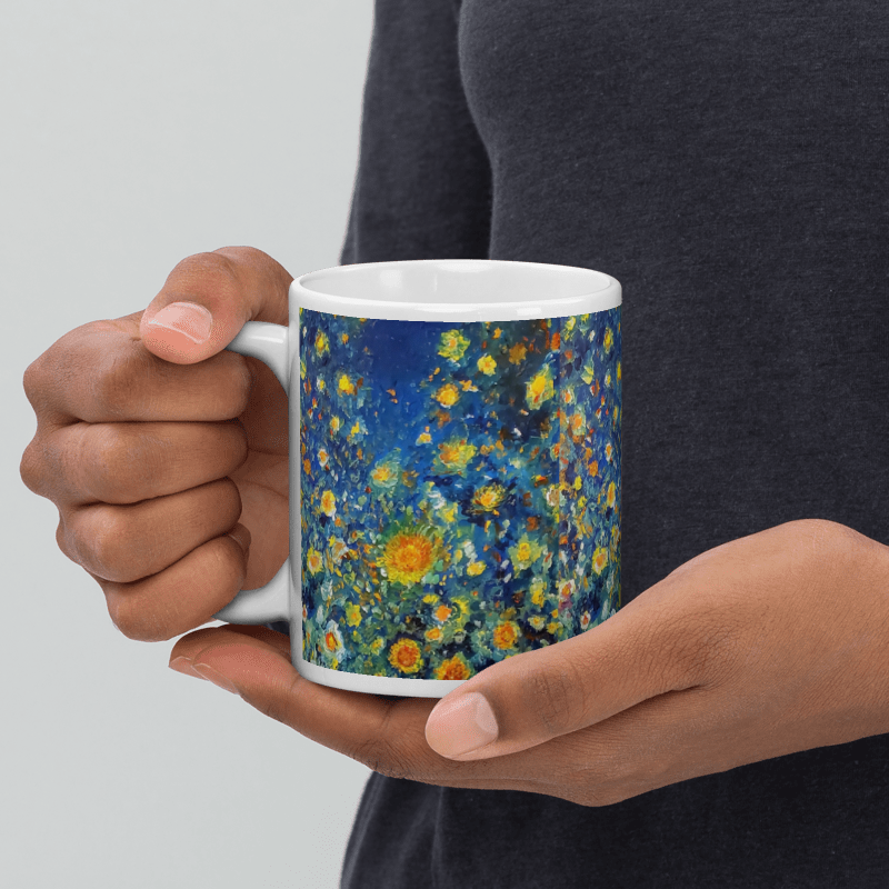 Hope, Longing, Victory Glossy Mug