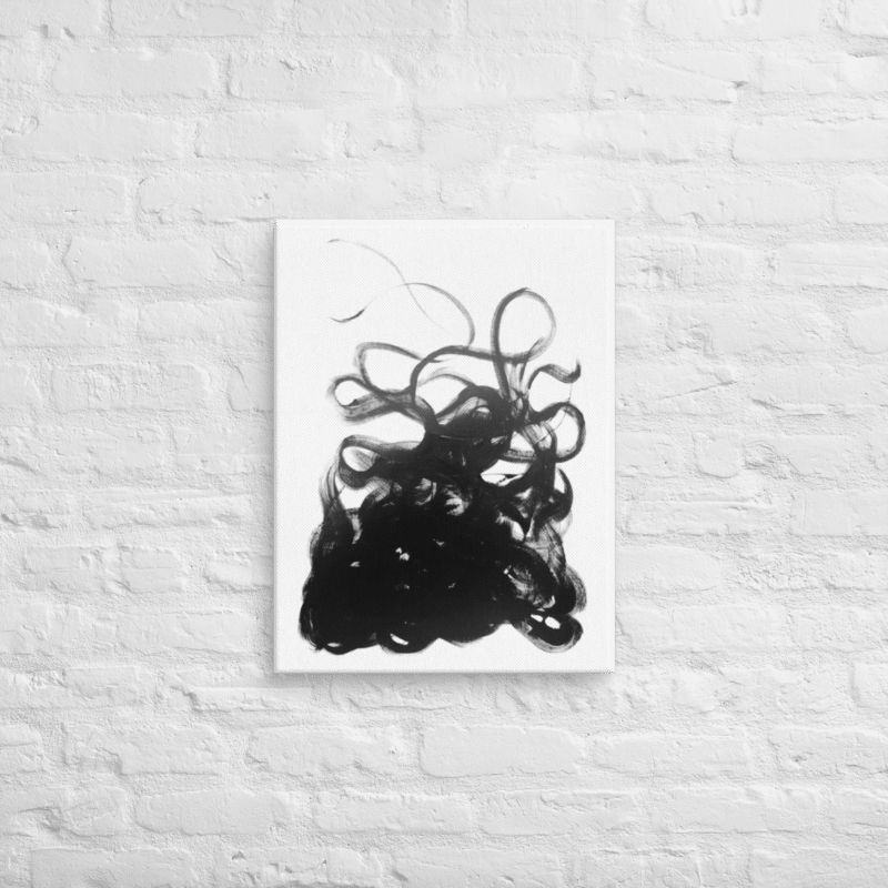 Settling Down Canvas Print - 18" x 24"