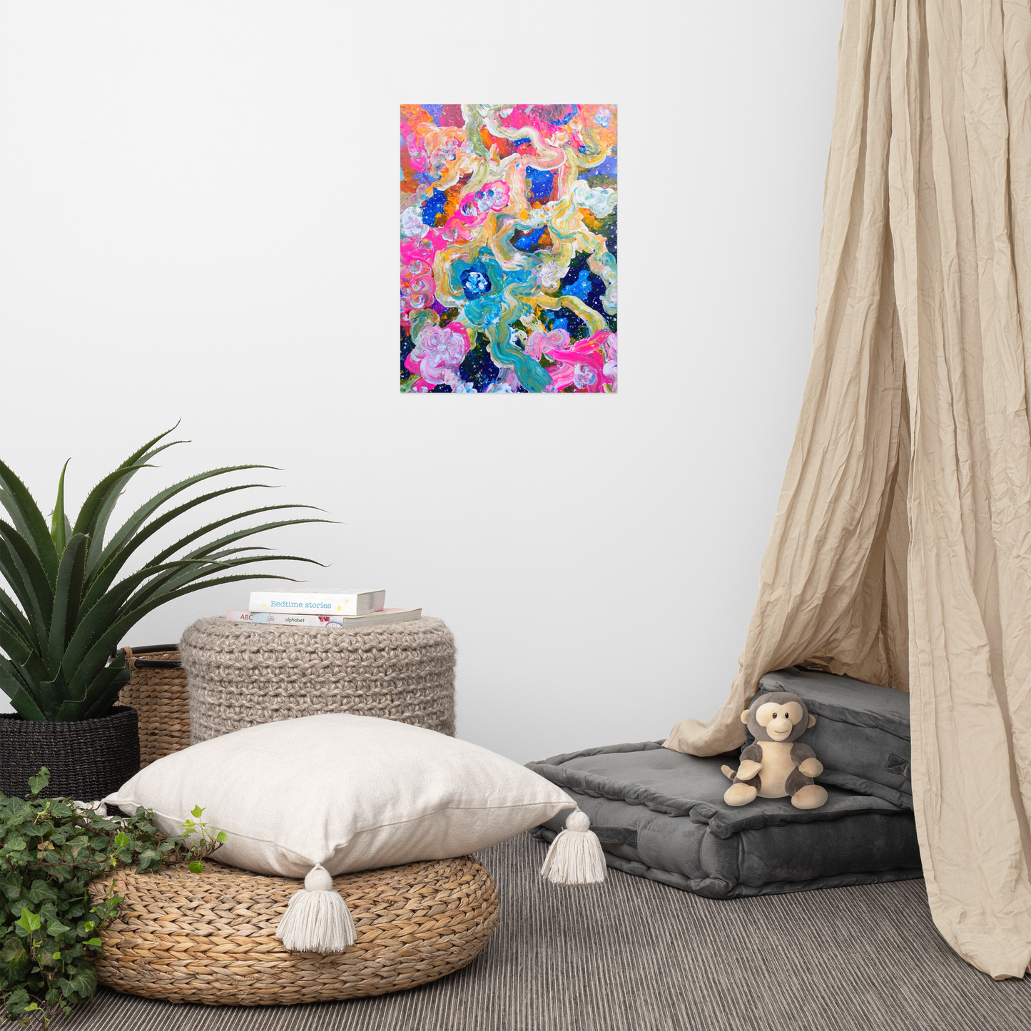 It Took Stars to Make Orchids Matte Paper Print - 18" x 24"