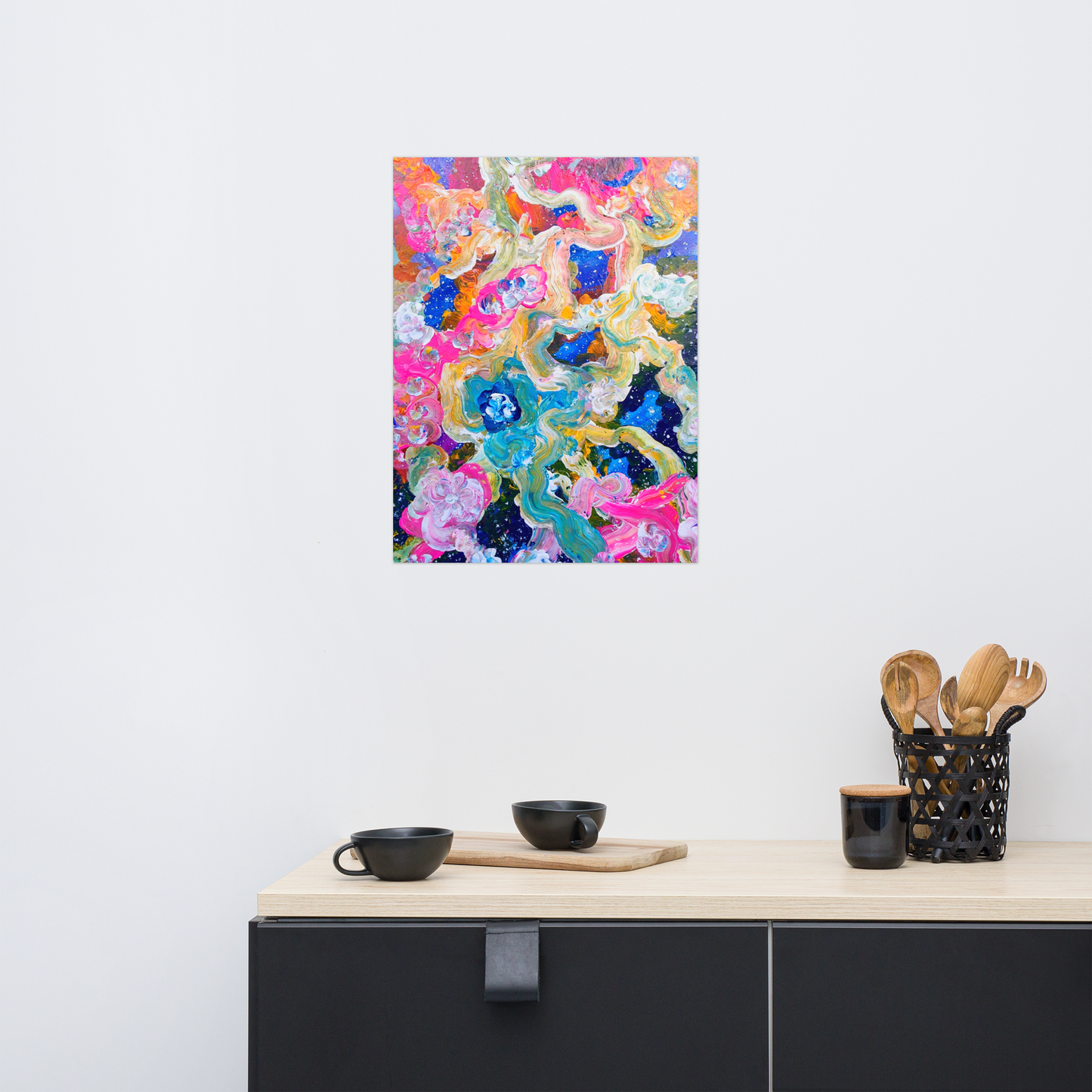 It Took Stars to Make Orchids Matte Paper Print - 18" x 24"