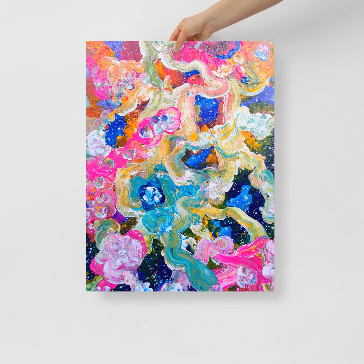 It Took Stars to Make Orchids Matte Paper Print - 18" x 24"