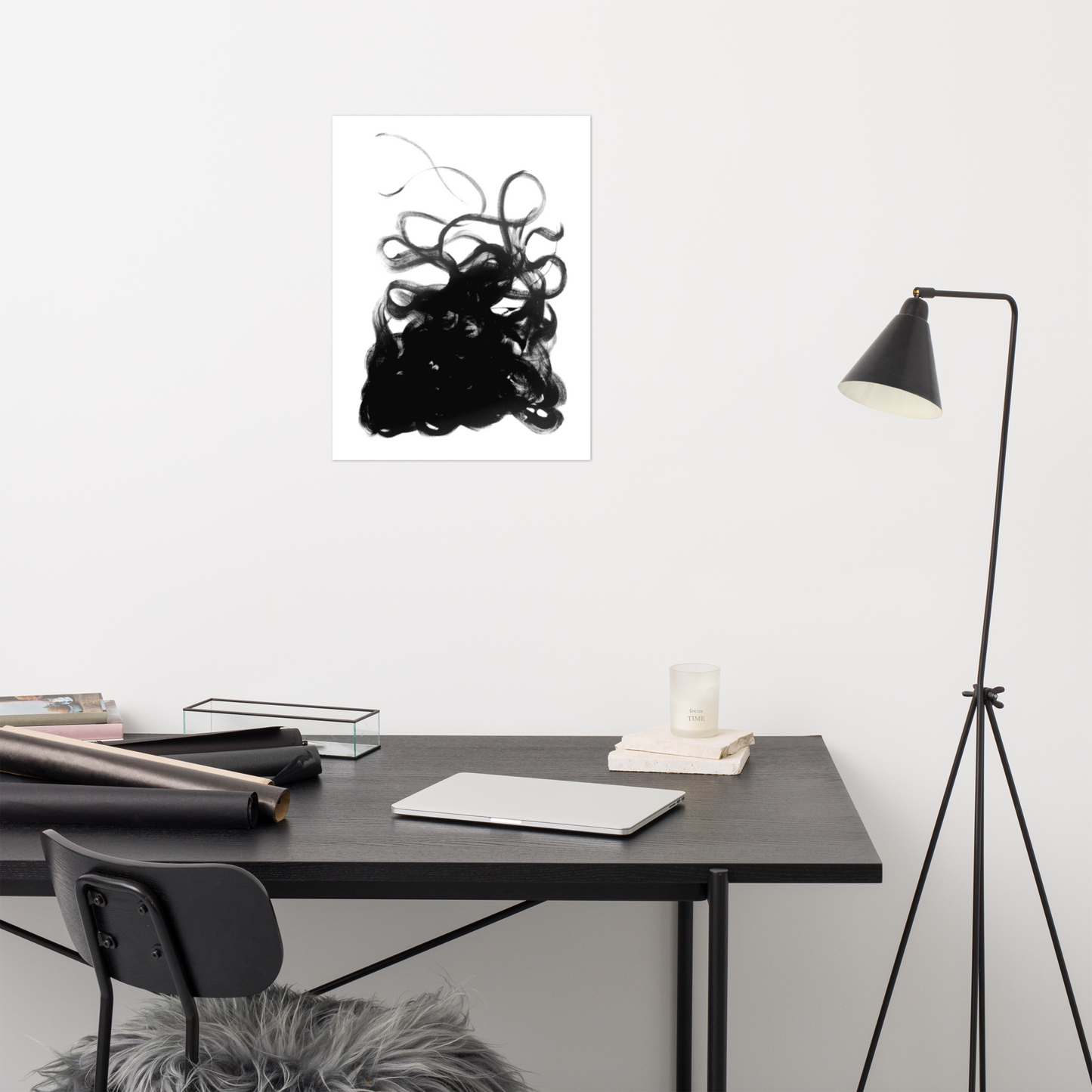 Settling Down Matte Paper Print - 18" x 24"