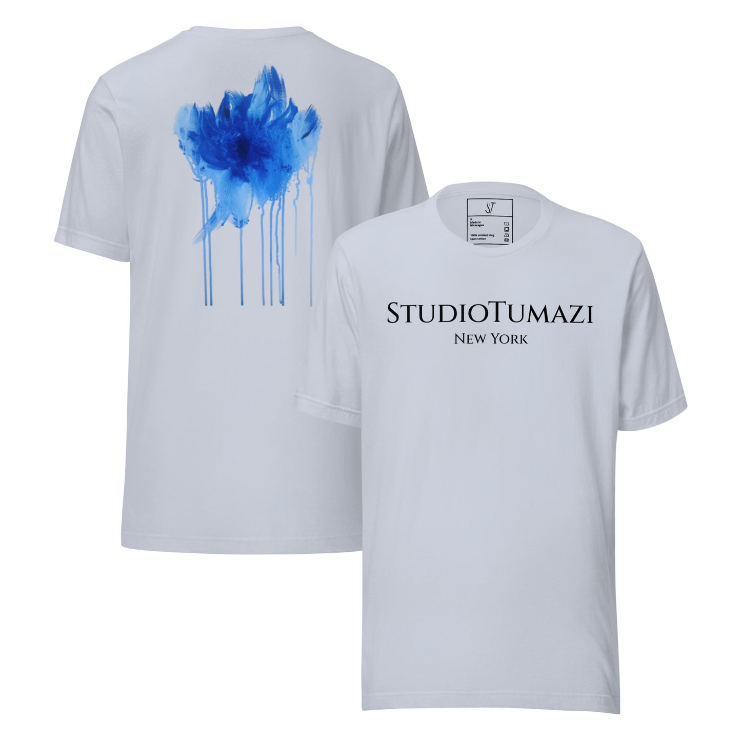 ST NY Blooming Anyway Universal T-Shirt with Back Graphic