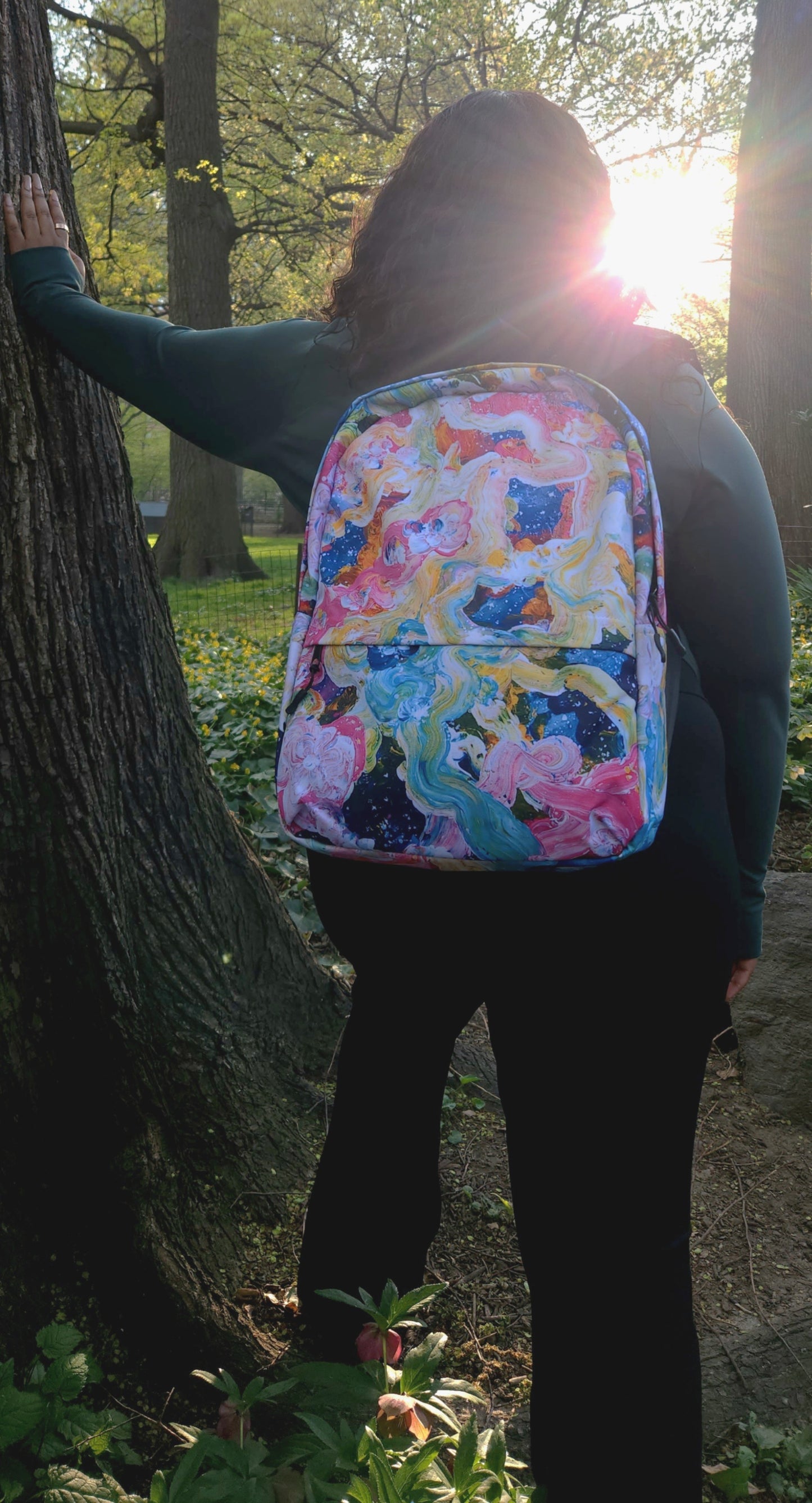It Took Stars to Make Orchids Backpack