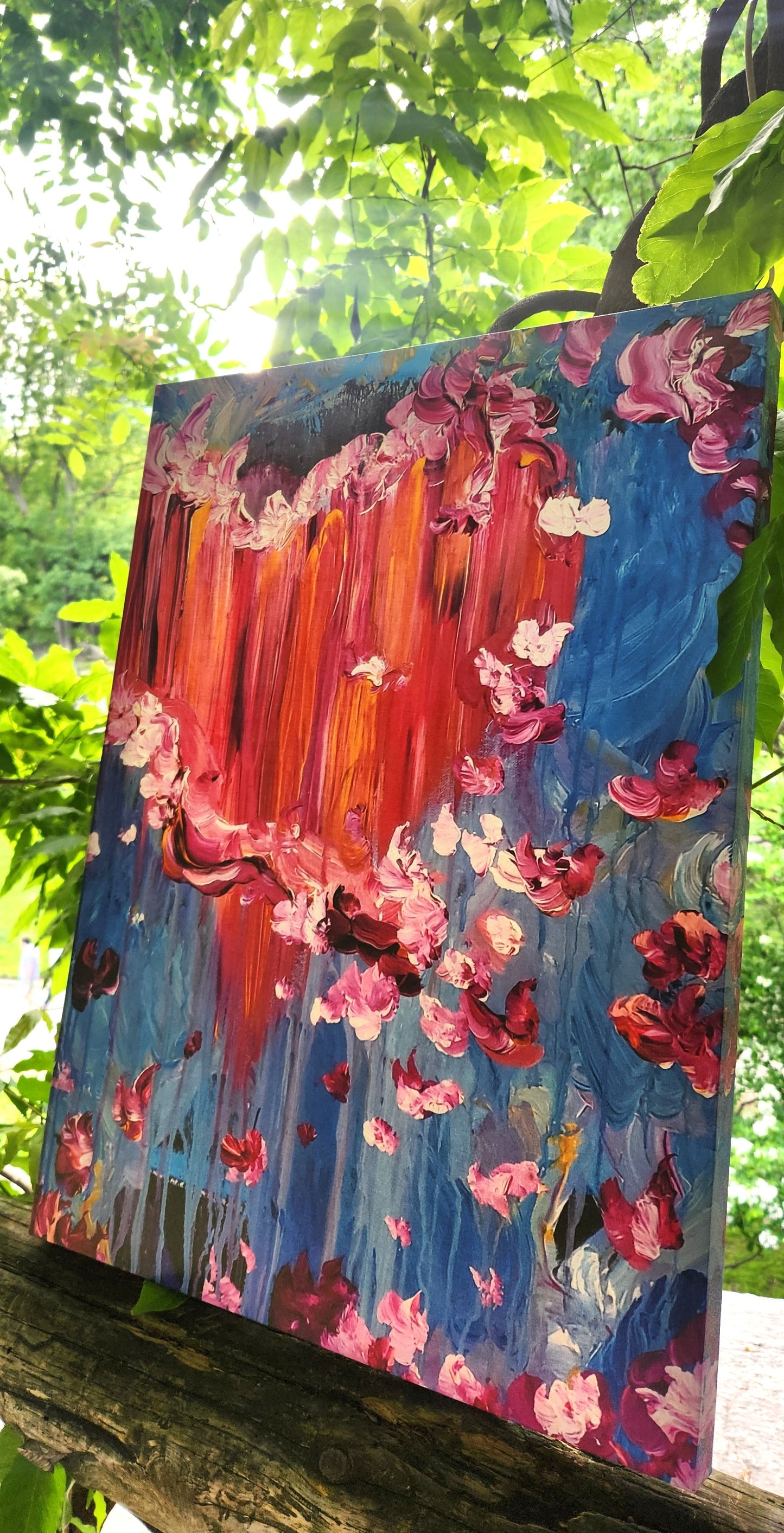Sharing What is in My Heart Canvas Print - 18" x 24"