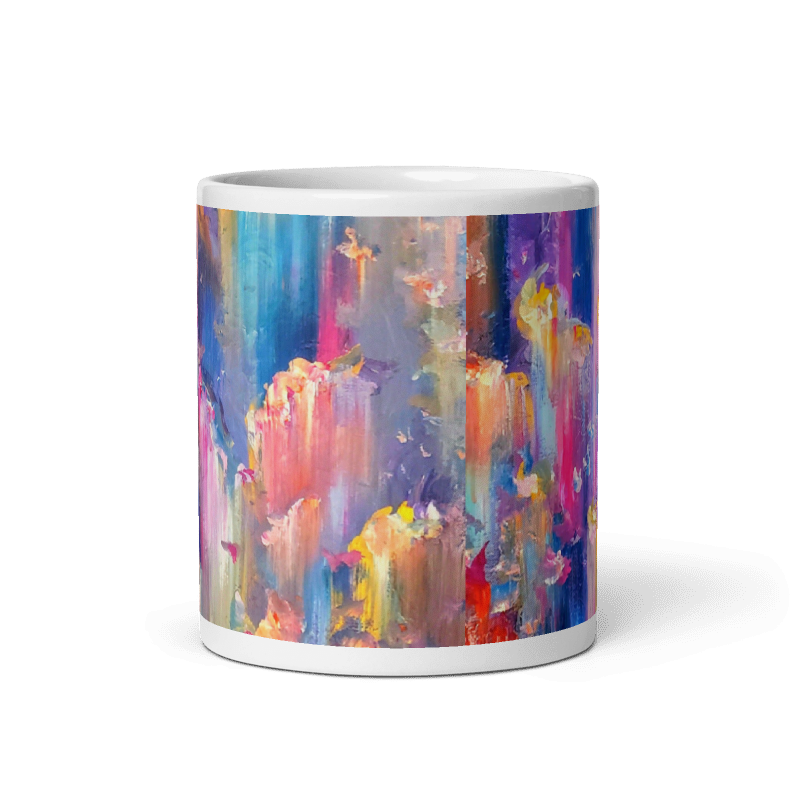 Paradise Falls Glossy Mug