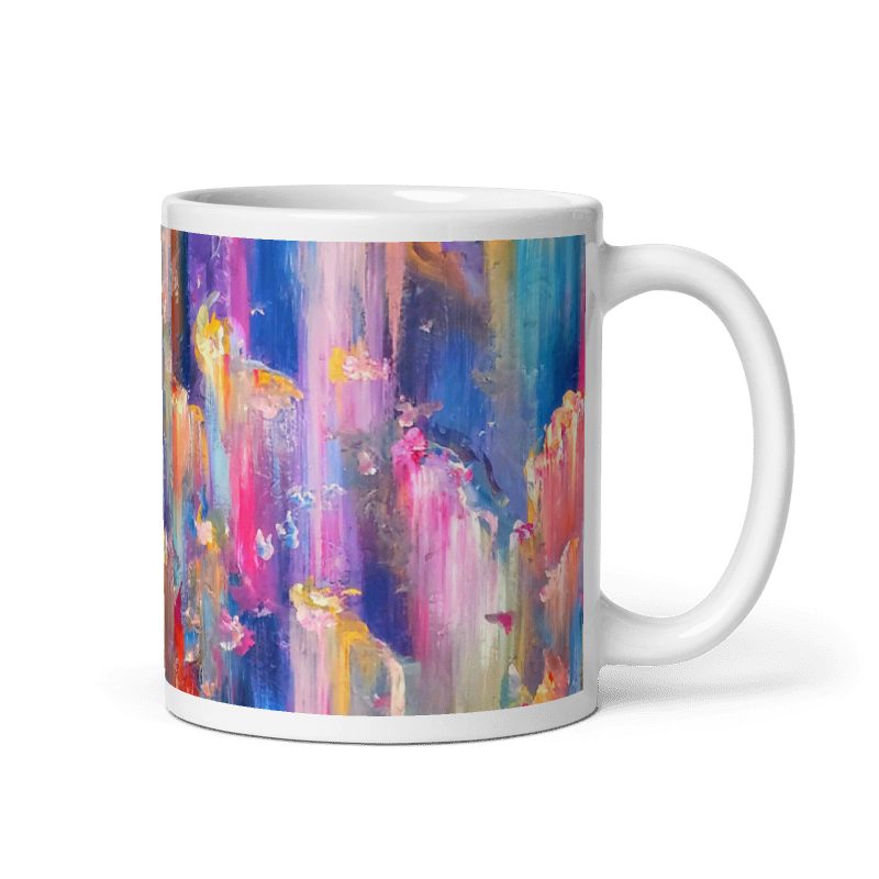 Paradise Falls Glossy Mug