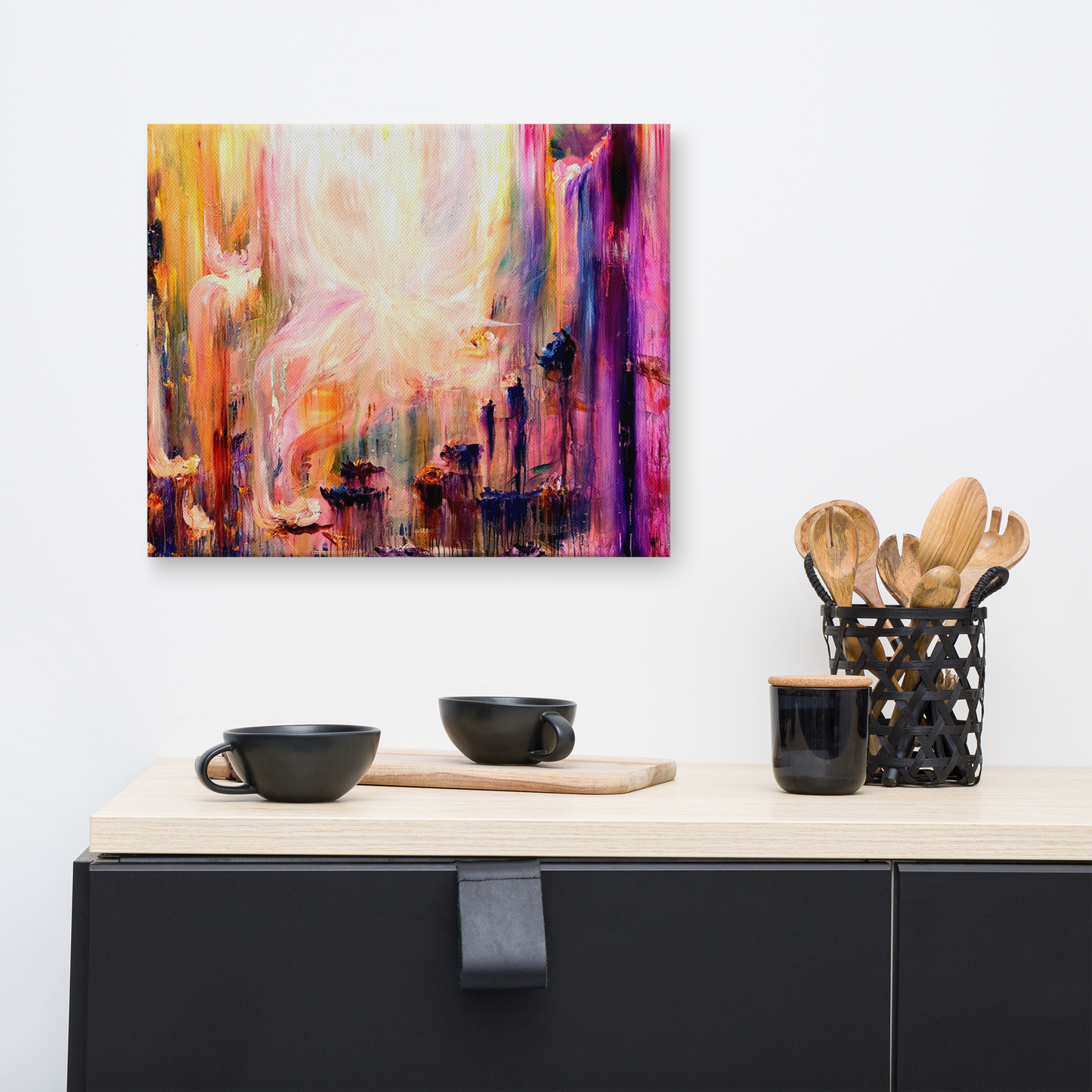 The Birth of a Universe Canvas Print - 16" x 20"