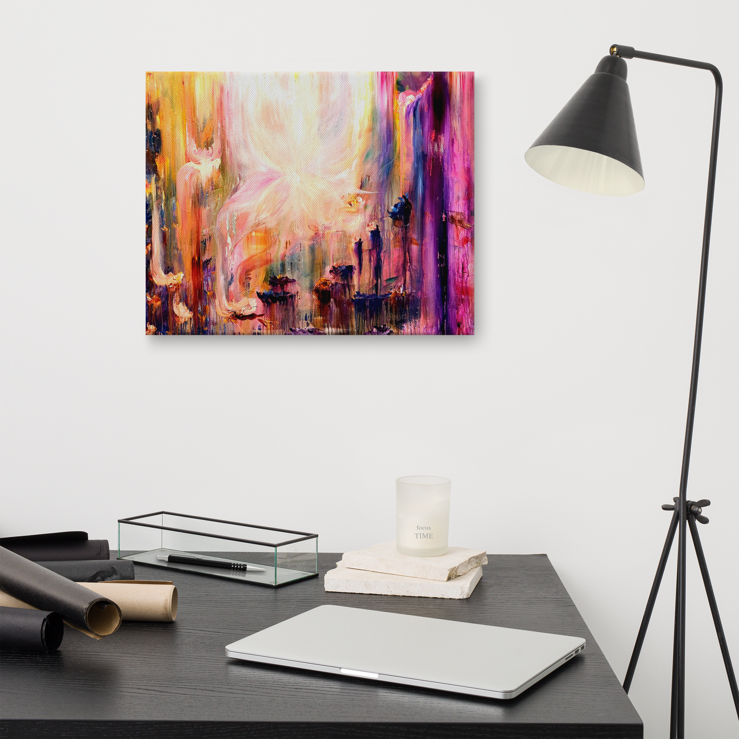 The Birth of a Universe Canvas Print - 16" x 20"