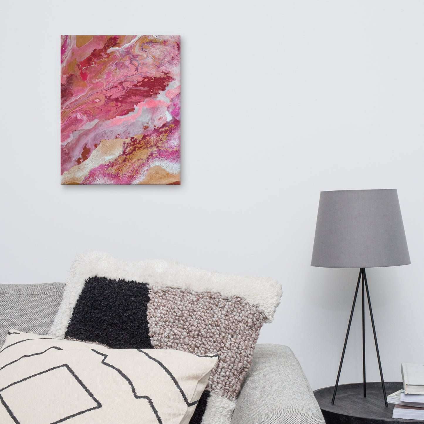 The Movement of Desire Canvas Print - 16" x 20"