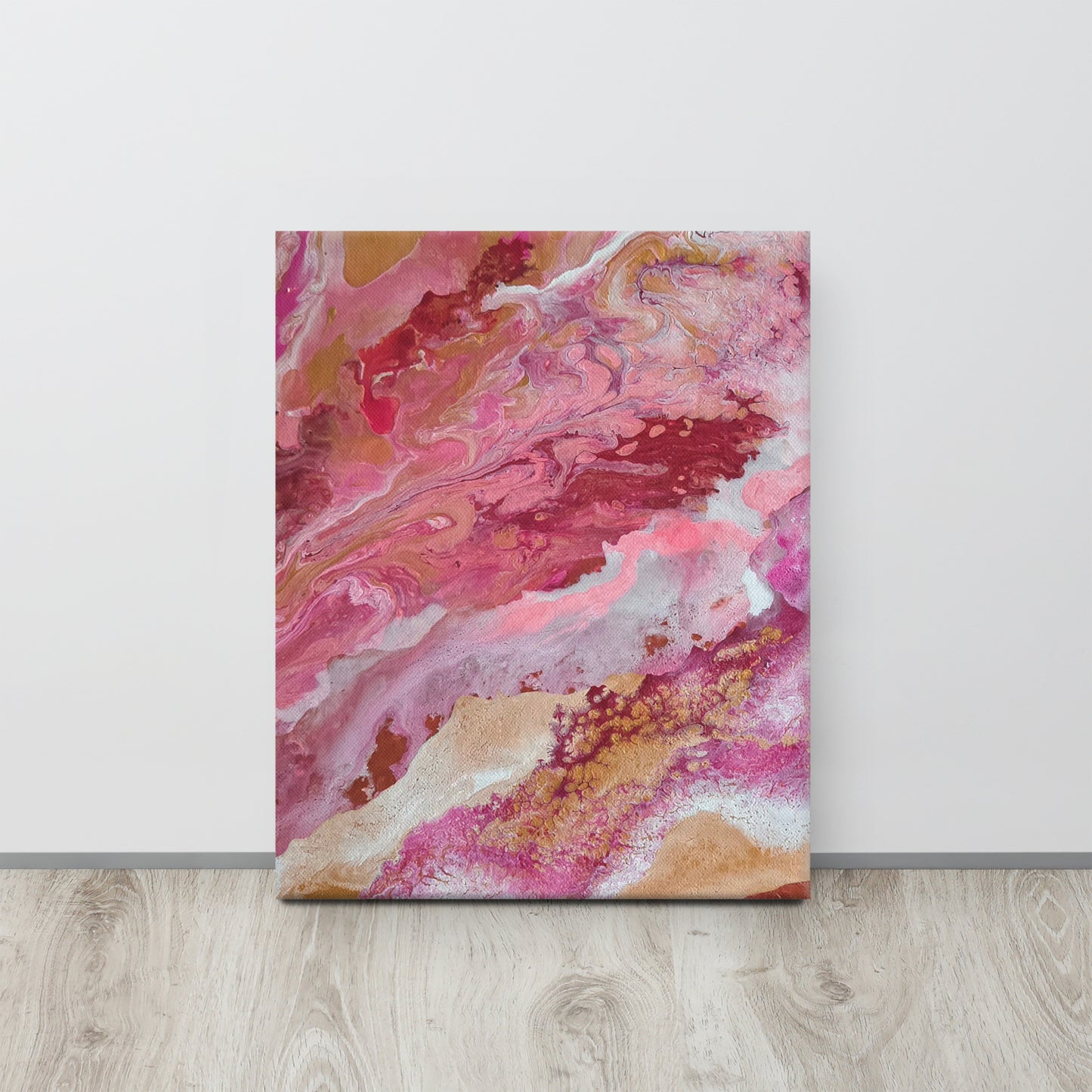 The Movement of Desire Canvas Print - 16" x 20"