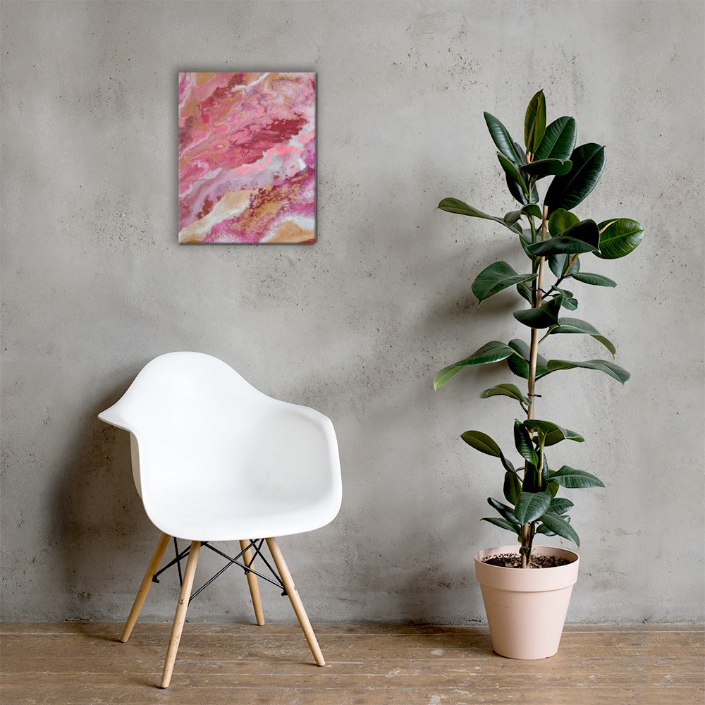 The Movement of Desire Canvas Print - 16" x 20"