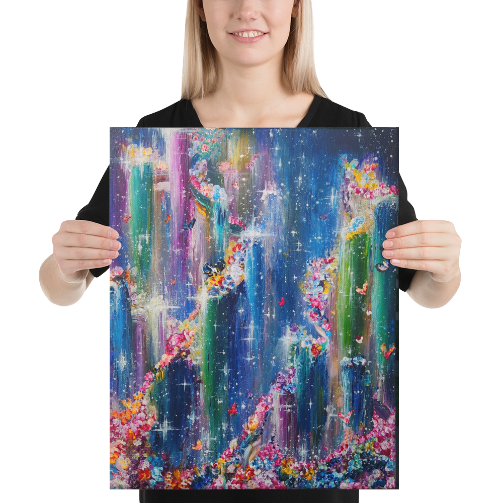 You are With Me in My Dreams Canvas Print - 16" x 20"